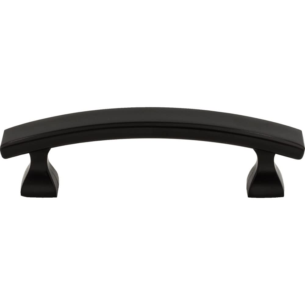 Elements 449-3MB 3" Center-to-Center Matte Black Square Hadly Cabinet Pull