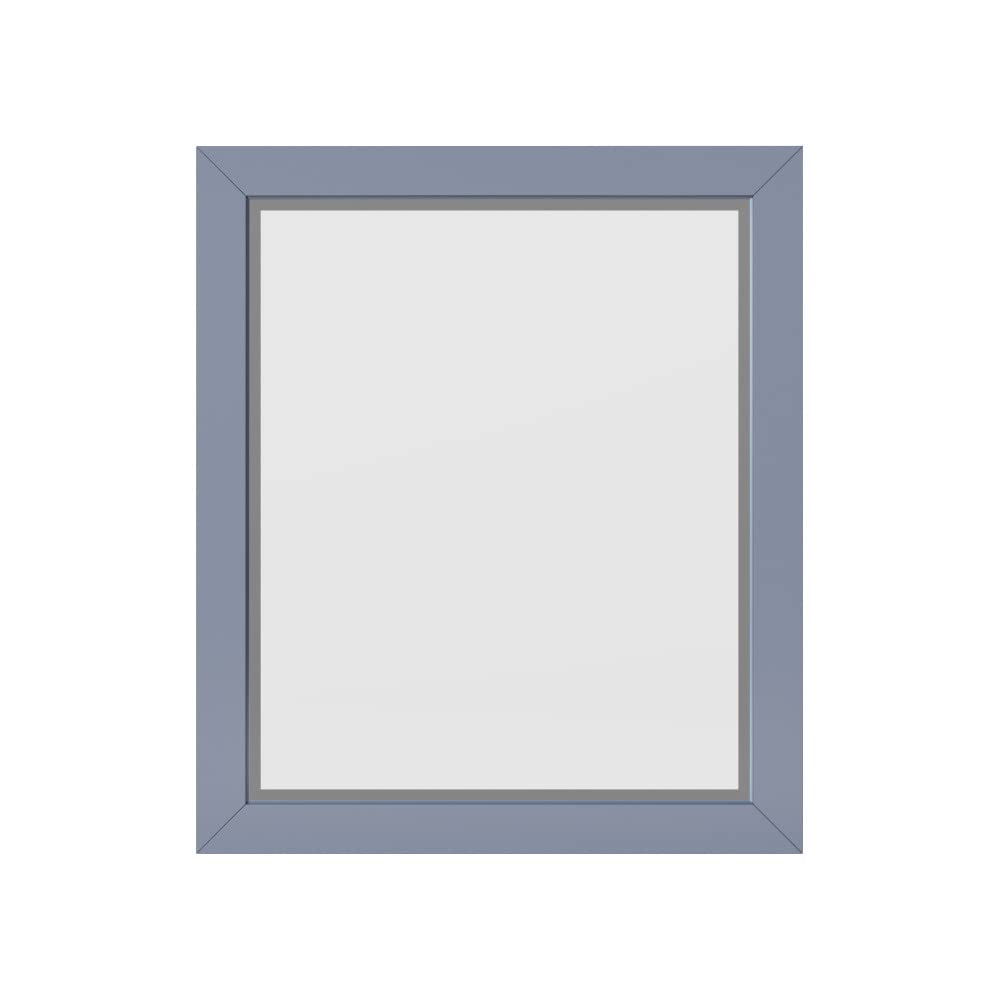 Jeffrey Alexander MIR2CAD-24-BS 25 W x 1" D x 28" H Blue Steel Cade mirror