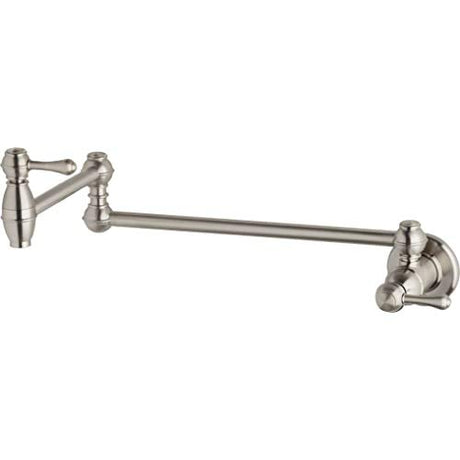 Gerber D205057SS Stainless Steel Opulence Wall Mount Pot Filler