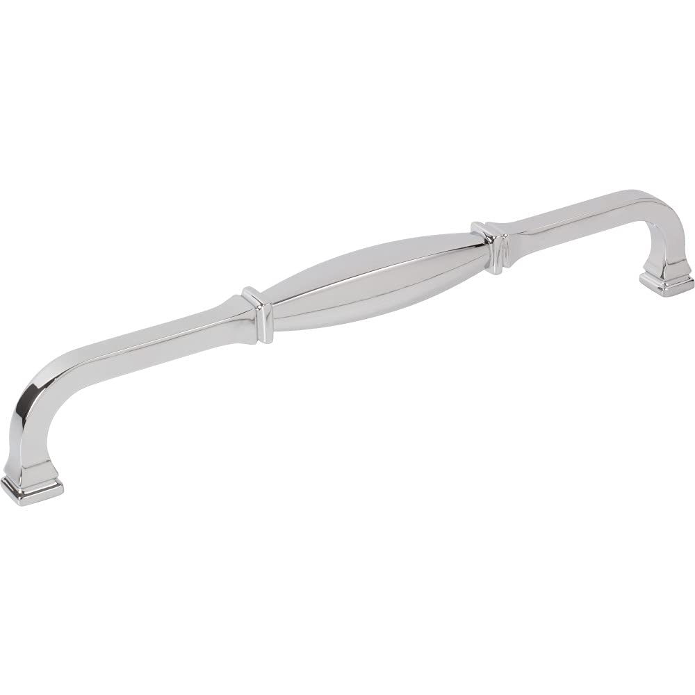 Jeffrey Alexander 278-18PC 18" Center-to-Center Polished Chrome Audrey Appliance Handle