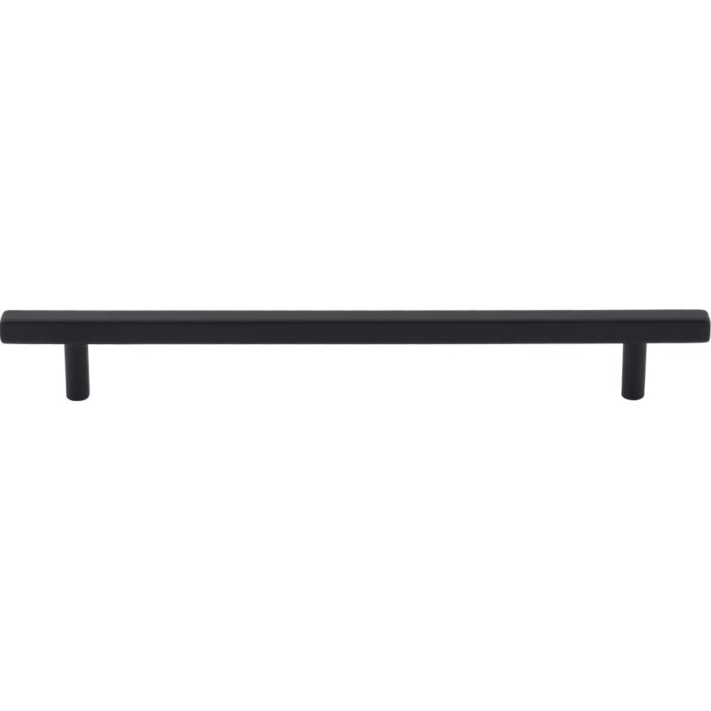 Jeffrey Alexander 845-192MB 192 mm Center-to-Center Matte Black Square Dominique Cabinet Bar Pull