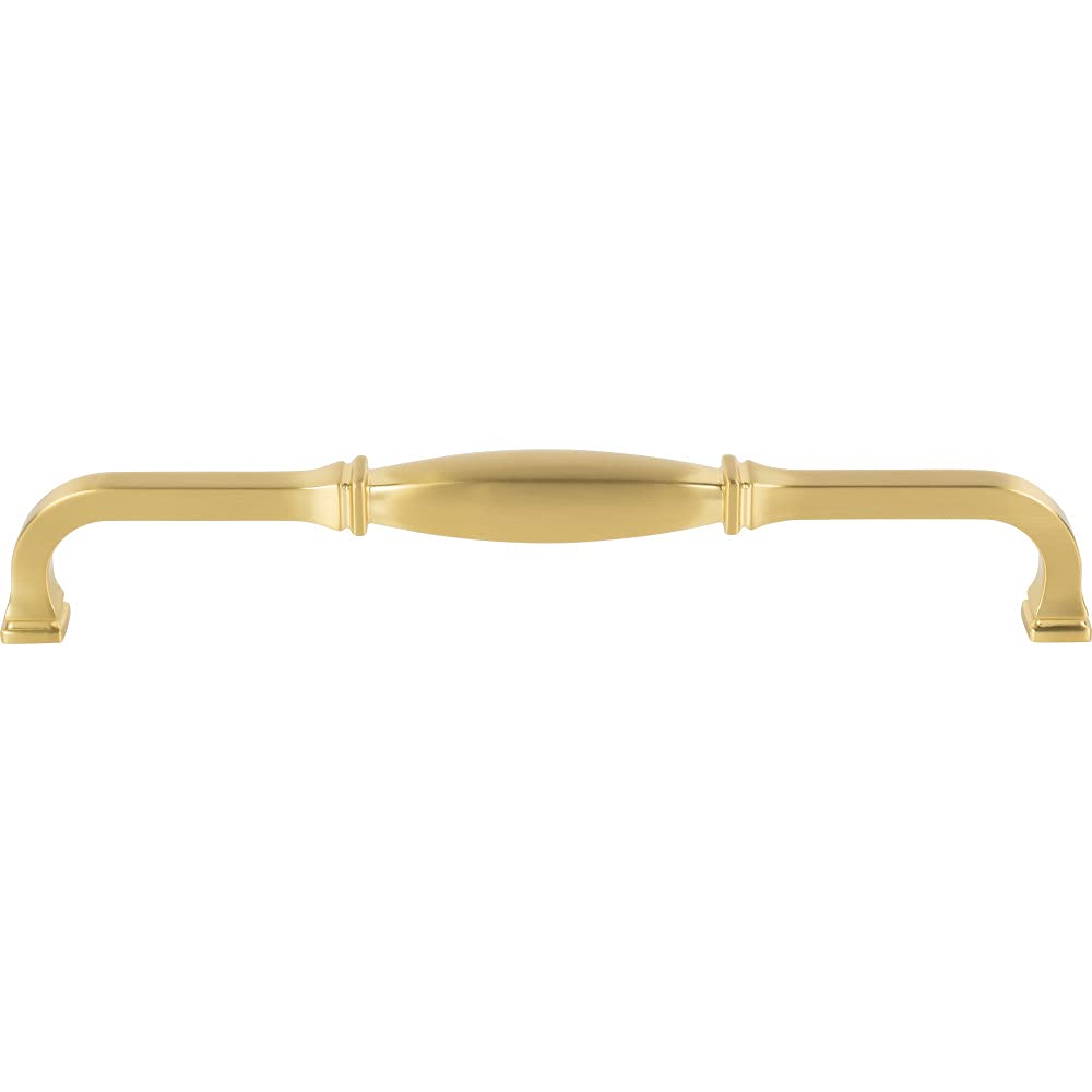 Jeffrey Alexander 278-12BG 12" Center-to-Center Brushed Gold Audrey Appliance Handle