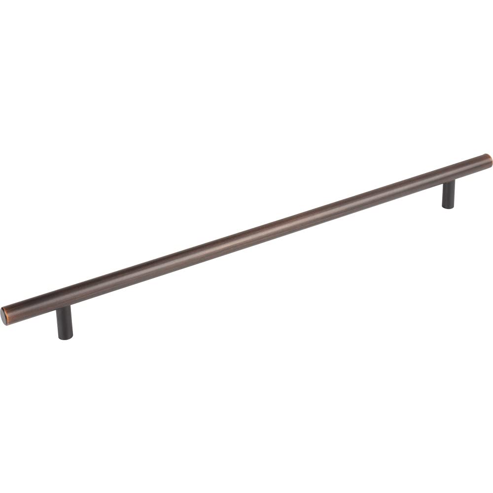 Elements 399DBB 319 mm Center-to-Center Dark Brushed Bronze Naples Cabinet Bar Pull