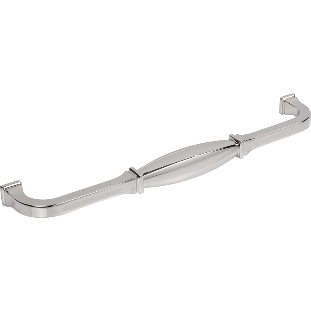 Jeffrey Alexander 278-12PC 12" Center-to-Center Polished Chrome Audrey Appliance Handle