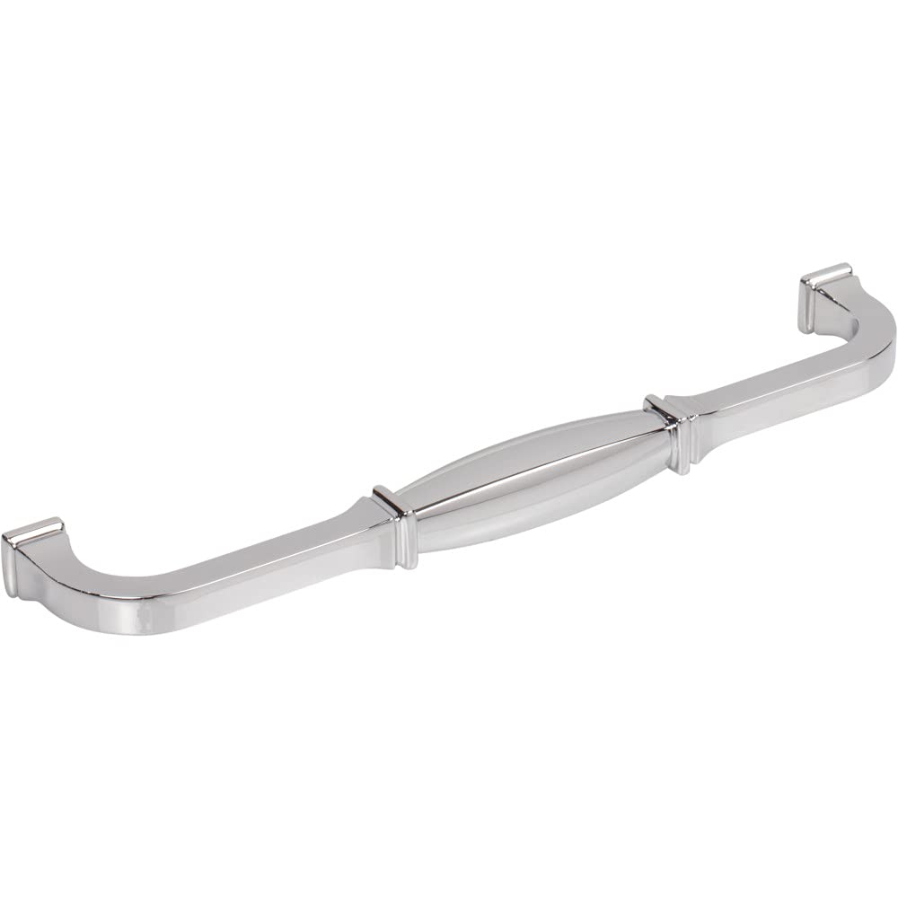 Jeffrey Alexander 278-192PC 192 mm Center-to-Center Polished Chrome Audrey Cabinet Pull