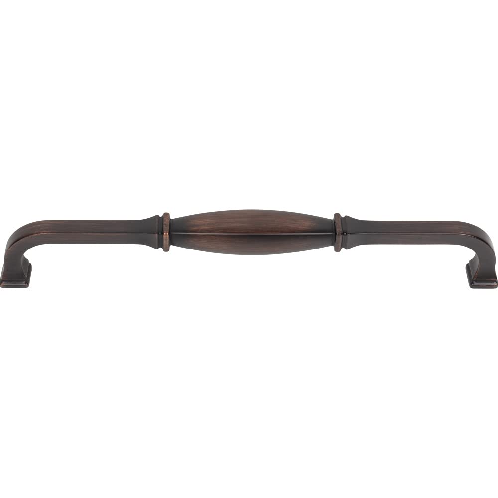 Jeffrey Alexander 278-18DBAC 18" Center-to-Center Brushed Oil Rubbed Bronze Audrey Appliance Handle