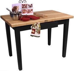John Boos C4836-BK Rectangular Work Table