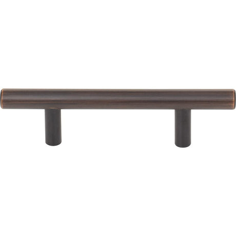 Elements 136DBB 3" Center-to-Center Dark Brushed Bronze Naples Cabinet Bar Pull