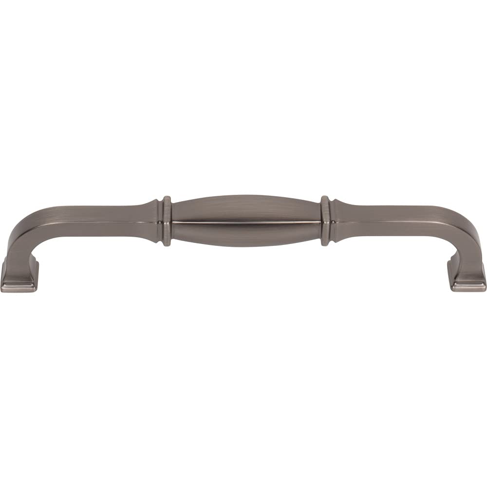 Jeffrey Alexander 278-160BNBDL 160 mm Center-to-Center Brushed Pewter Audrey Cabinet Pull