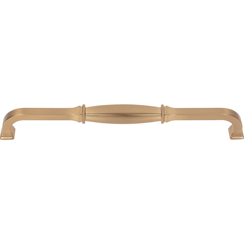 Jeffrey Alexander 278-224SBZ 224 mm Center-to-Center Satin Bronze Audrey Cabinet Pull