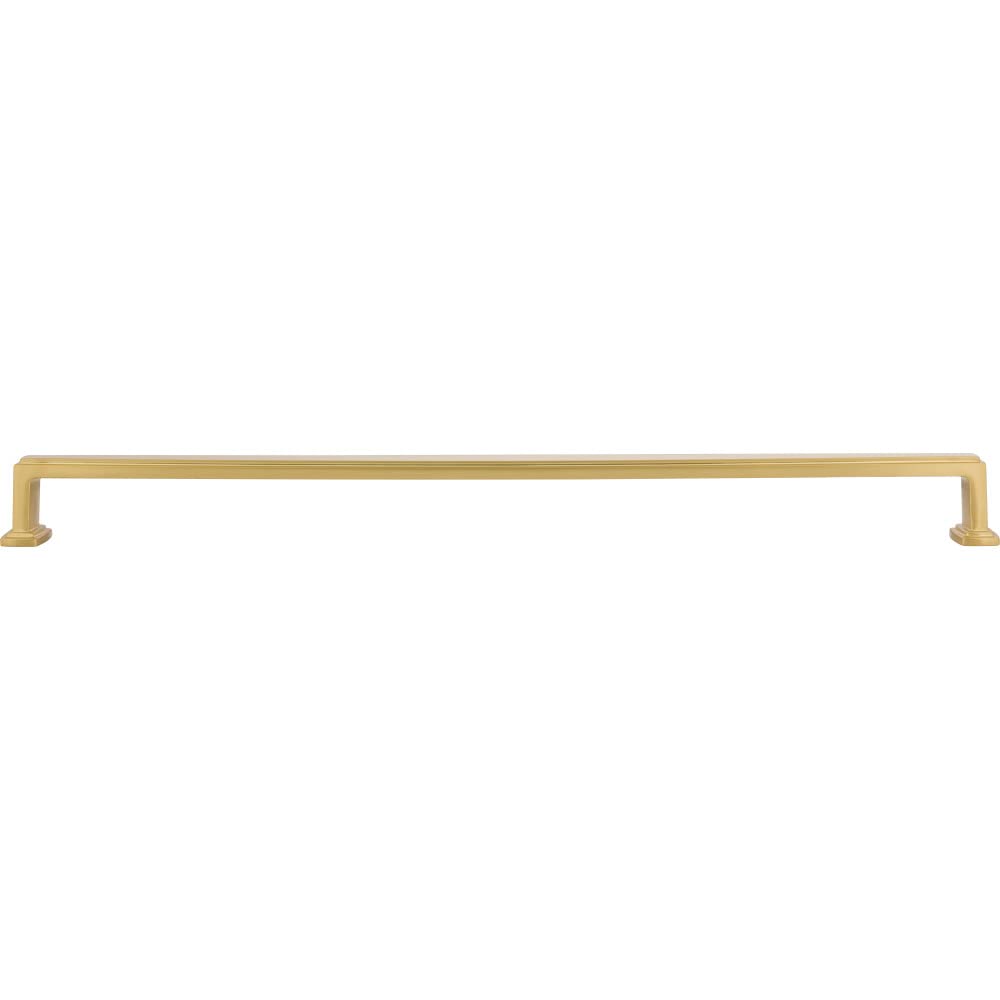 Jeffrey Alexander 171-18BG 18" Center-to-Center Brushed Gold Richard Appliance Handle