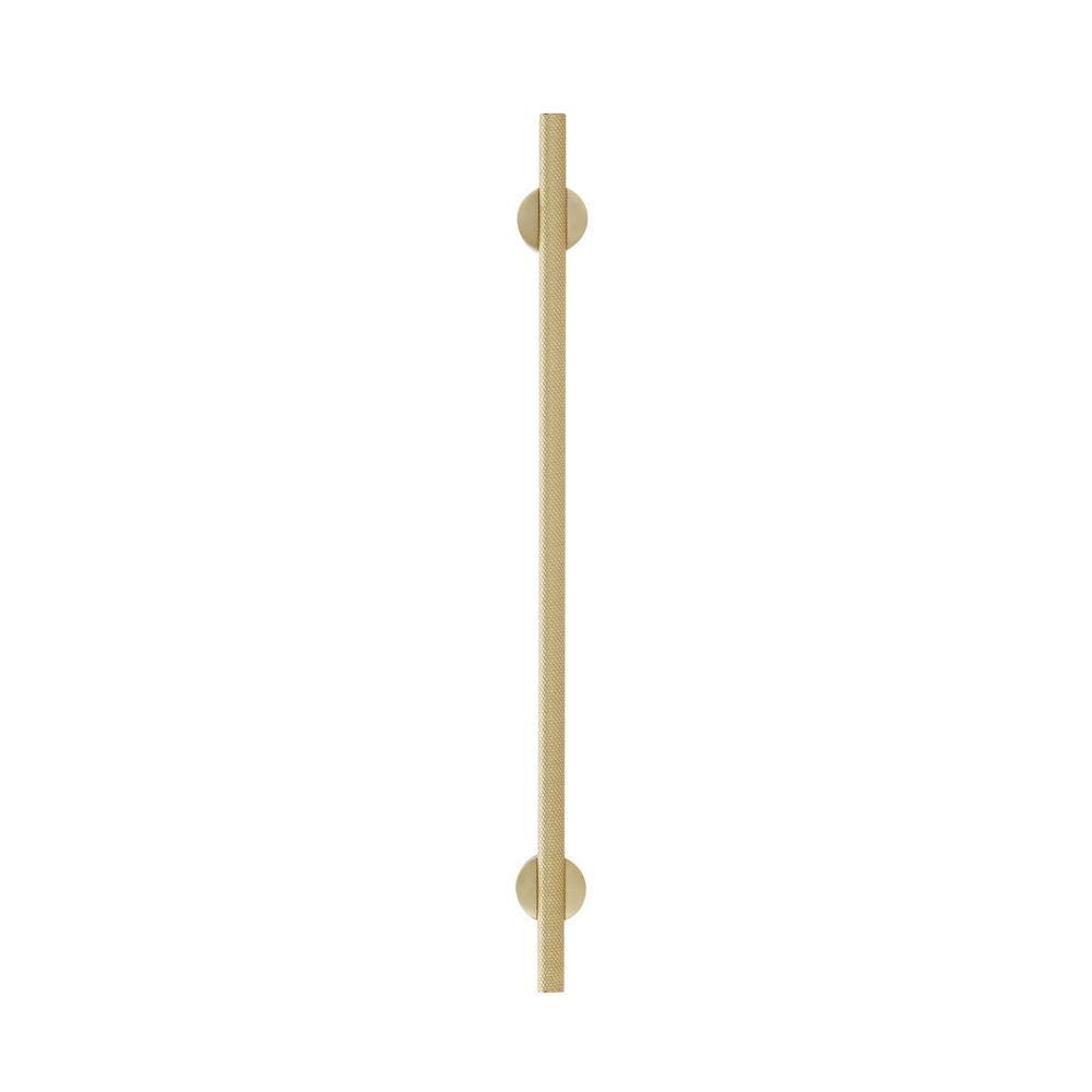 Amerock Cabinet Pull Matte Gold 10-1/16 inch (256 mm) Center to Center Transcendent 1 Pack Drawer Pull Drawer Handle Cabinet Hardware