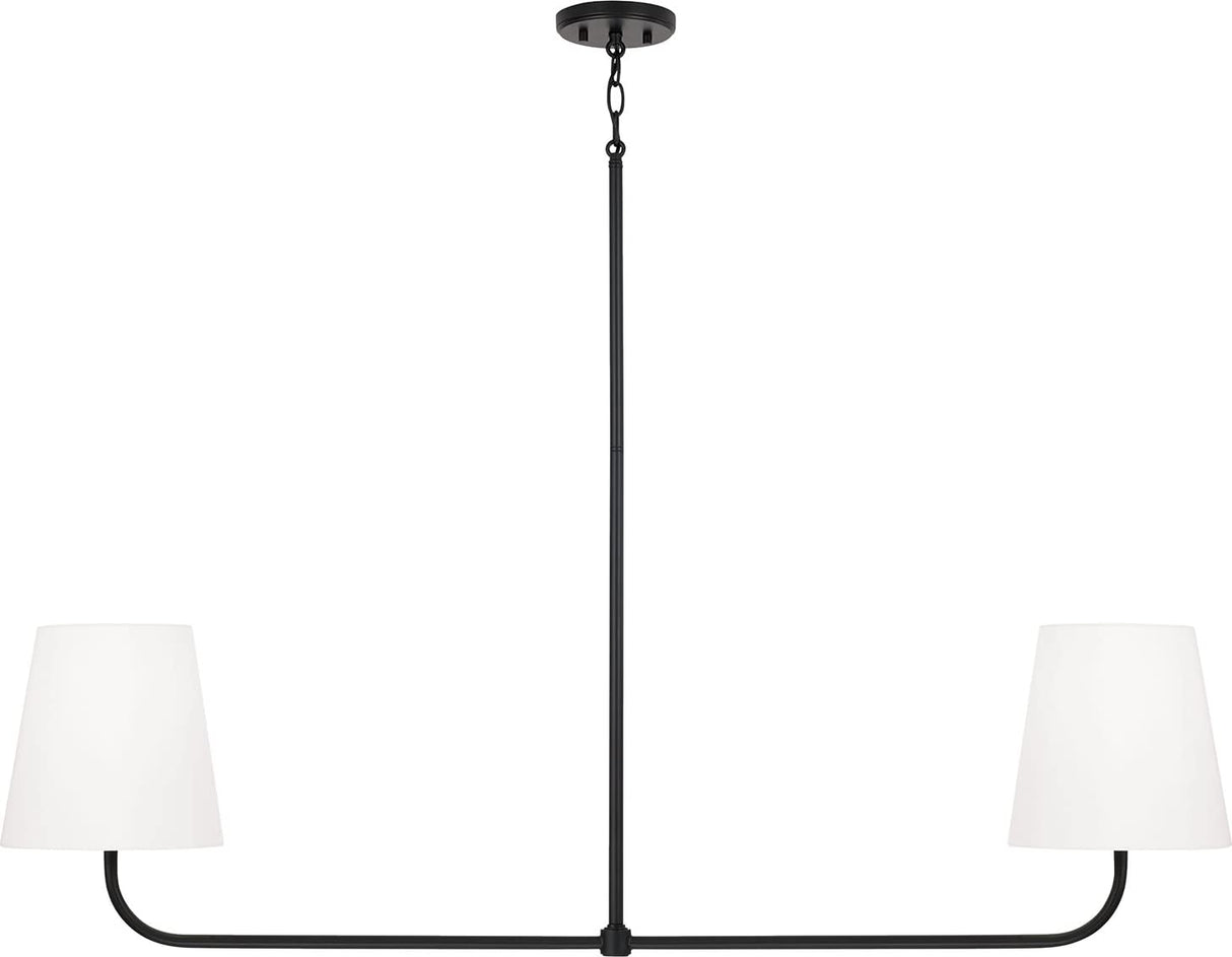 Capital Lighting 849421MB Brody 2 Light Island Matte Black