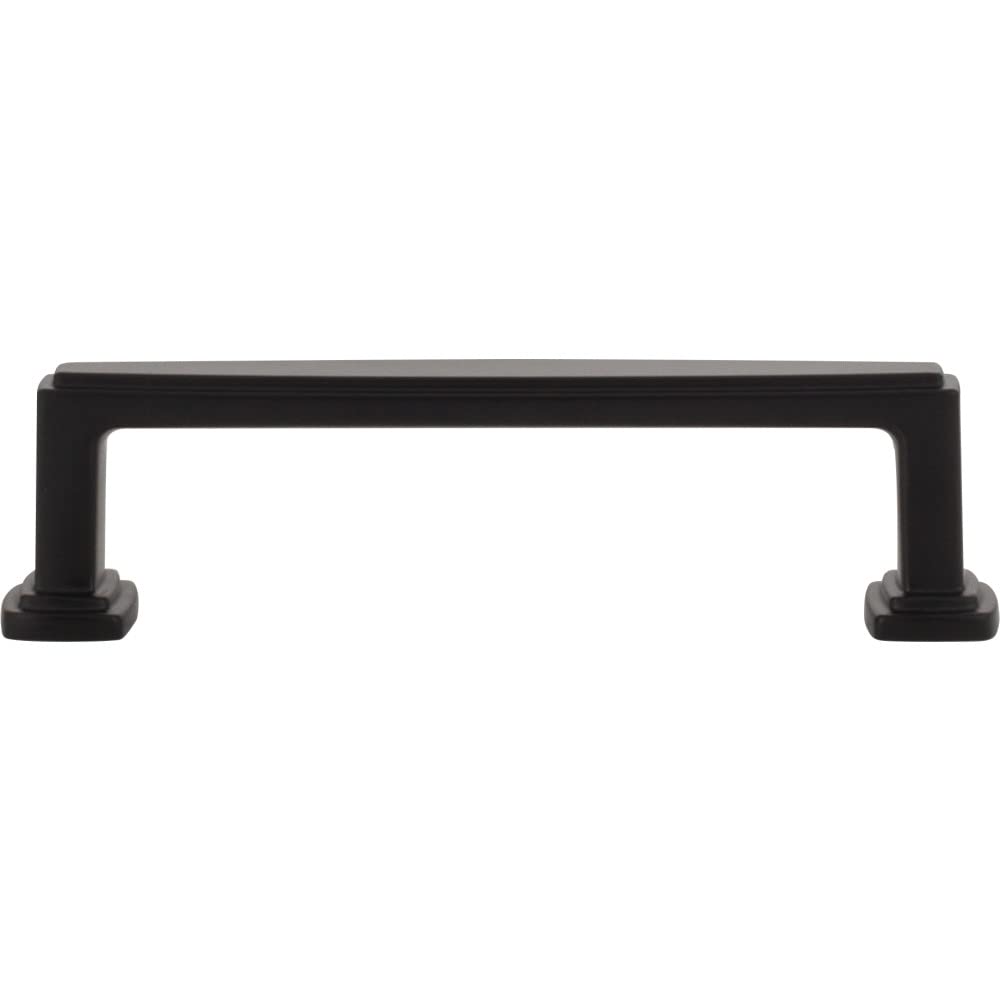 Jeffrey Alexander 171-96MB 96 mm Center-to-Center Matte Black Richard Cabinet Pull