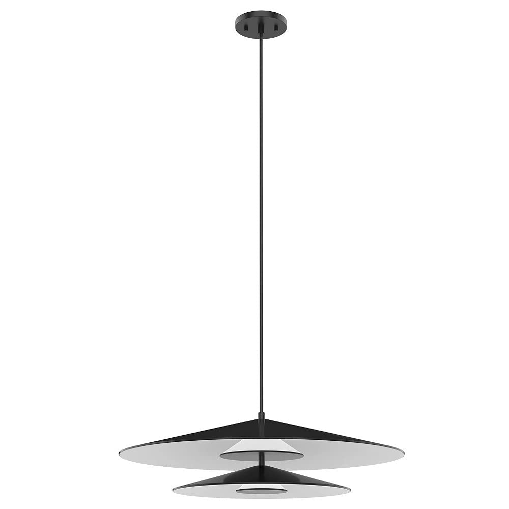 Kuzco PD22907-GY CRUZ 24" PENDANT GREY FELT SHADE 32W 120VAC WITH LED DRIVER 3000K 90CRI