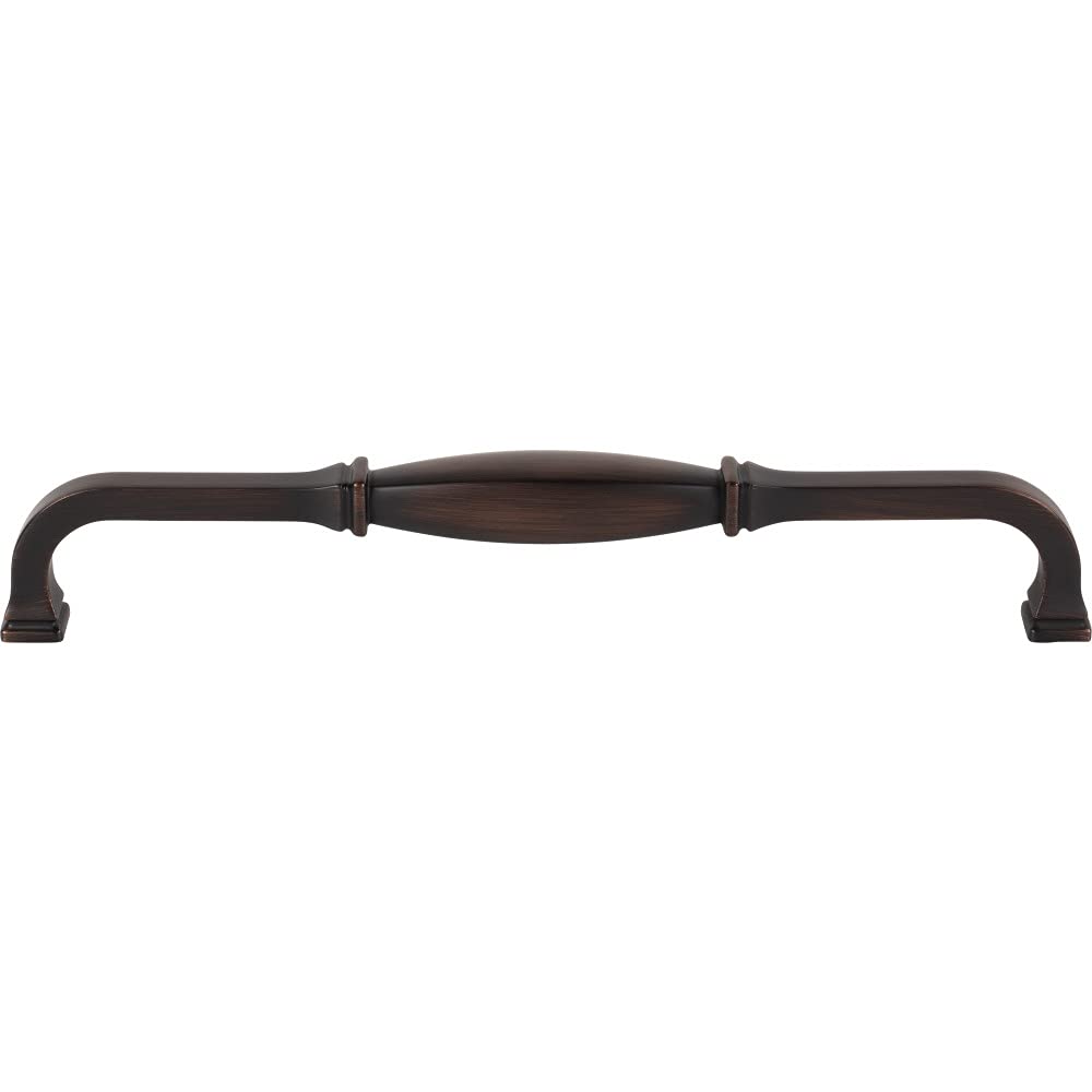 Jeffrey Alexander 278-12DBAC 12" Center-to-Center Brushed Oil Rubbed Bronze Audrey Appliance Handle