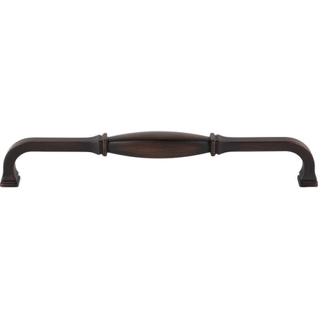 Jeffrey Alexander 278-18DBAC 18" Center-to-Center Brushed Oil Rubbed Bronze Audrey Appliance Handle