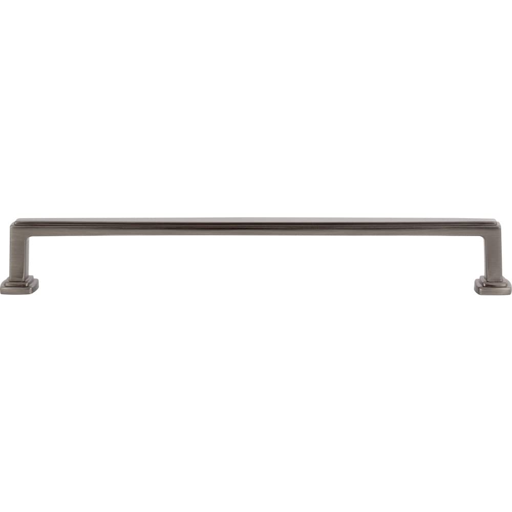 Jeffrey Alexander 171-192BNBDL 192 mm Center-to-Center Brushed Pewter Richard Cabinet Pull