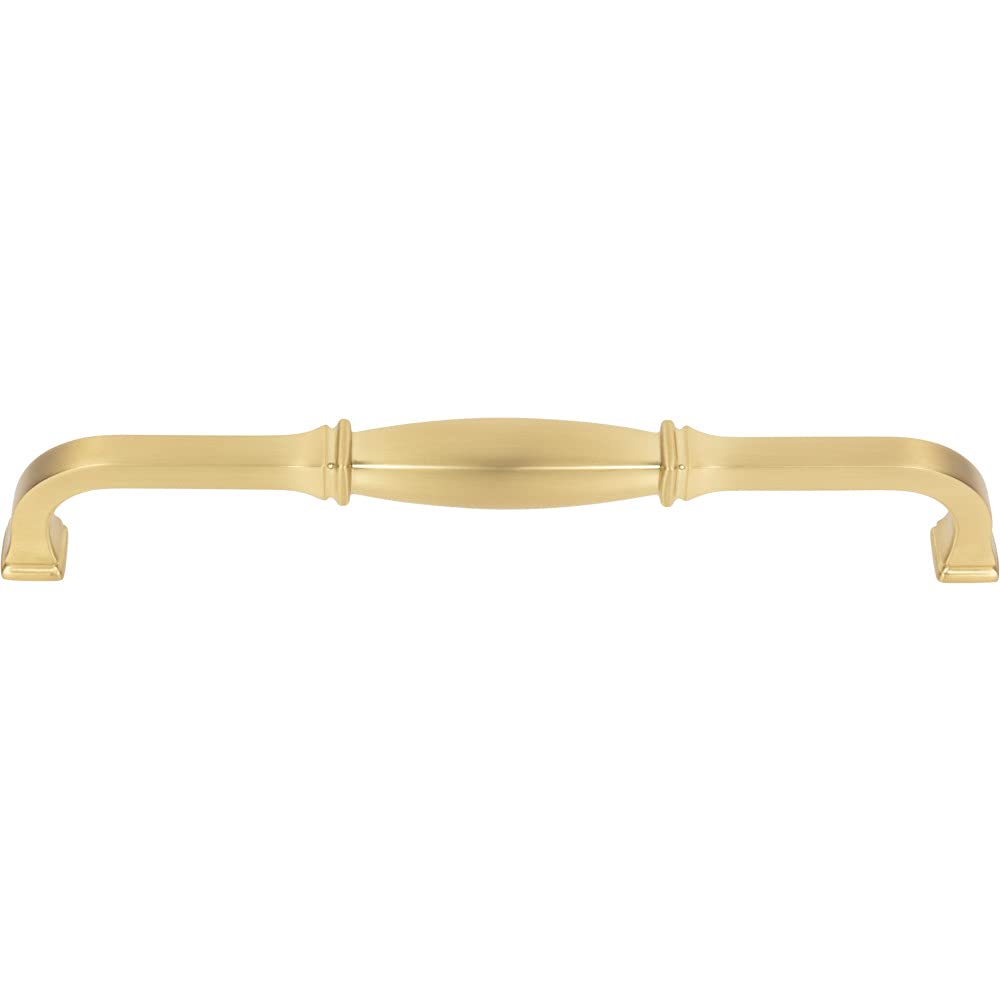 Jeffrey Alexander 278-192BG 192 mm Center-to-Center Brushed Gold Audrey Cabinet Pull