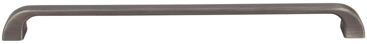 Jeffrey Alexander 972-305NI 305 mm Center-to-Center Polished Nickel Square Marlo Cabinet Pull