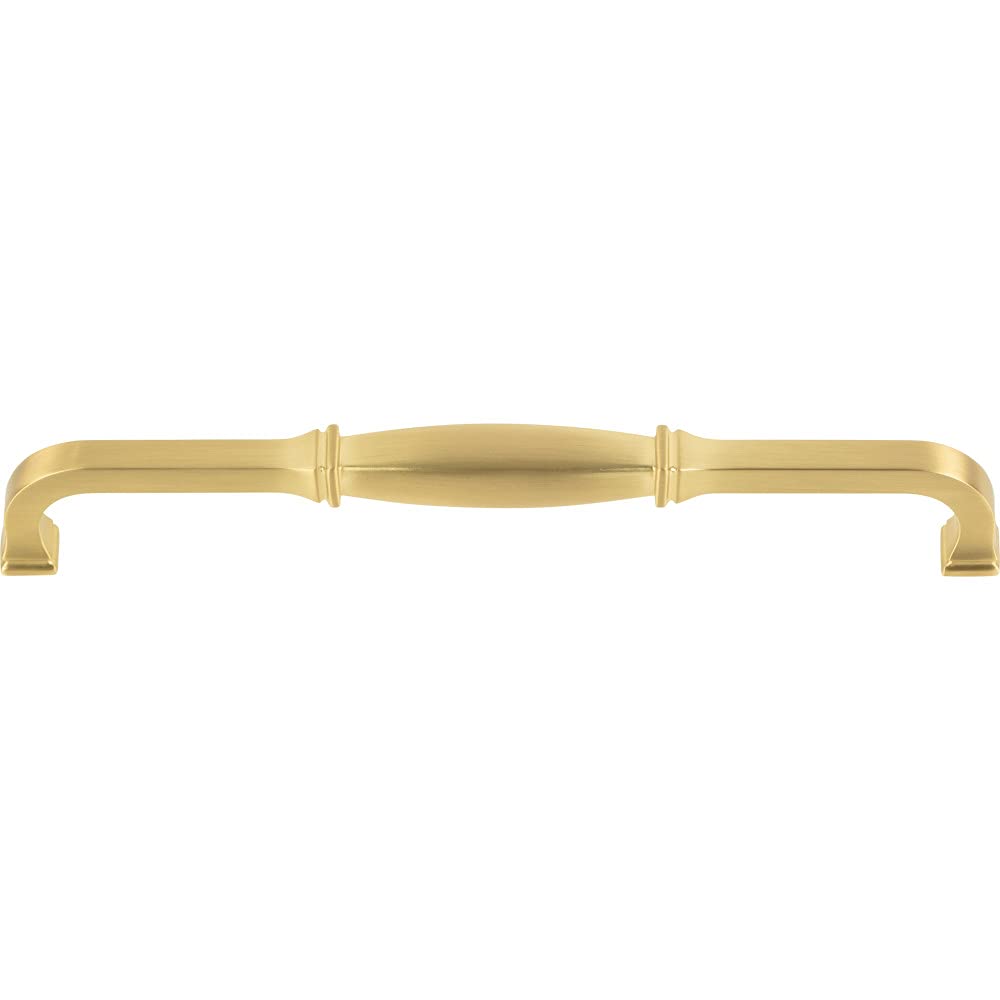 Jeffrey Alexander 278-224BG 224 mm Center-to-Center Brushed Gold Audrey Cabinet Pull