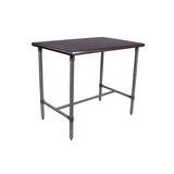John Boos BBSS4830C Cucina Americana Classico Prep Table Size: 48" W x 30" D, Height: 36" Counter Height, Casters: Included SS 16GA B-NOSE 48X30X36H