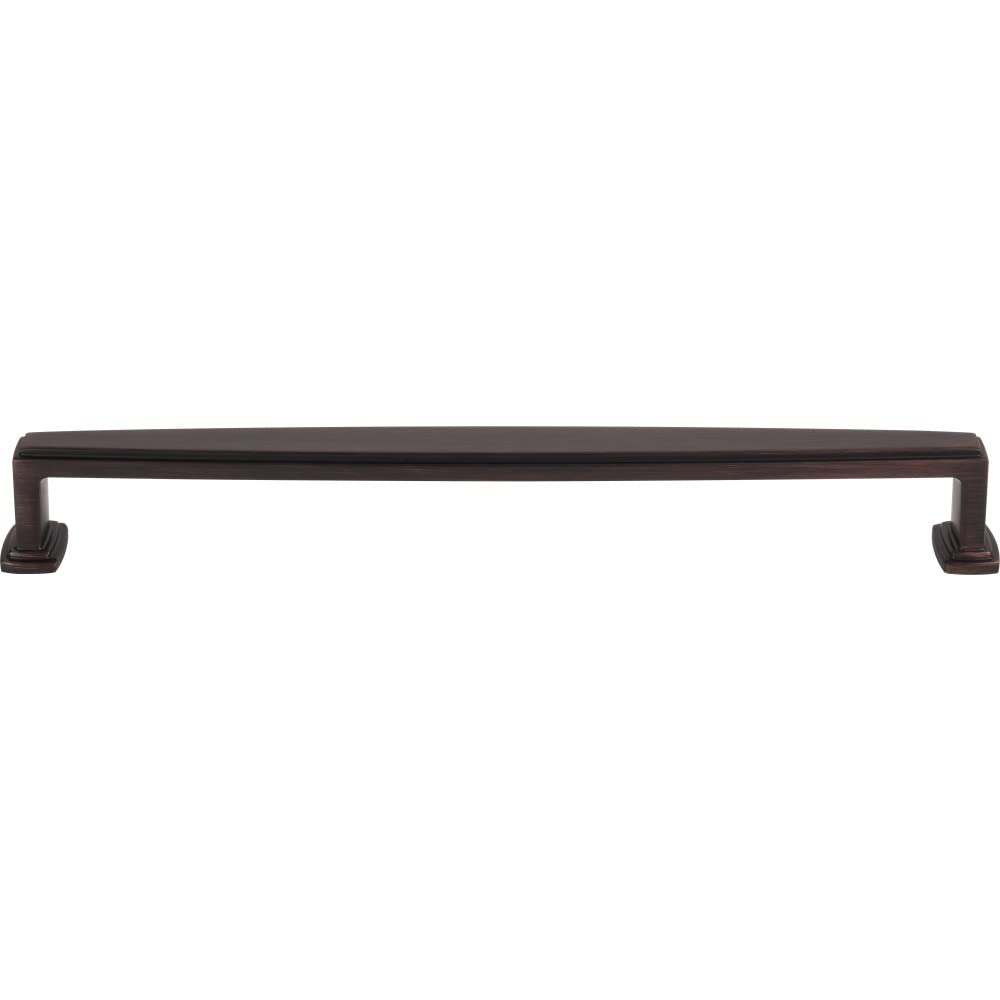 Jeffrey Alexander 171-12DBAC 12" Center-to-Center Brushed Oil Rubbed Bronze Richard Appliance Handle