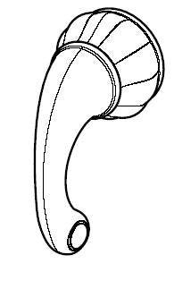 Pfister 940-036 Lever Handle with Set Screw, Tuscan Bronze 940-036Y