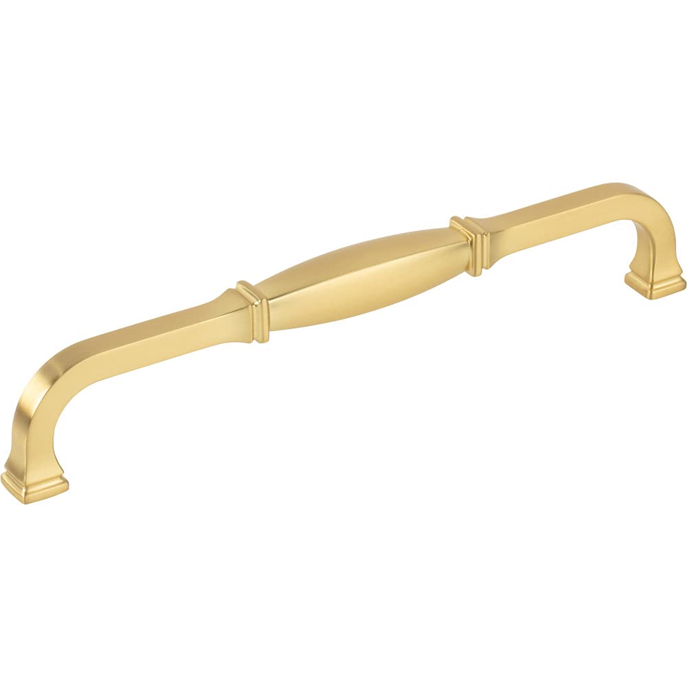 Jeffrey Alexander 278-192BG 192 mm Center-to-Center Brushed Gold Audrey Cabinet Pull