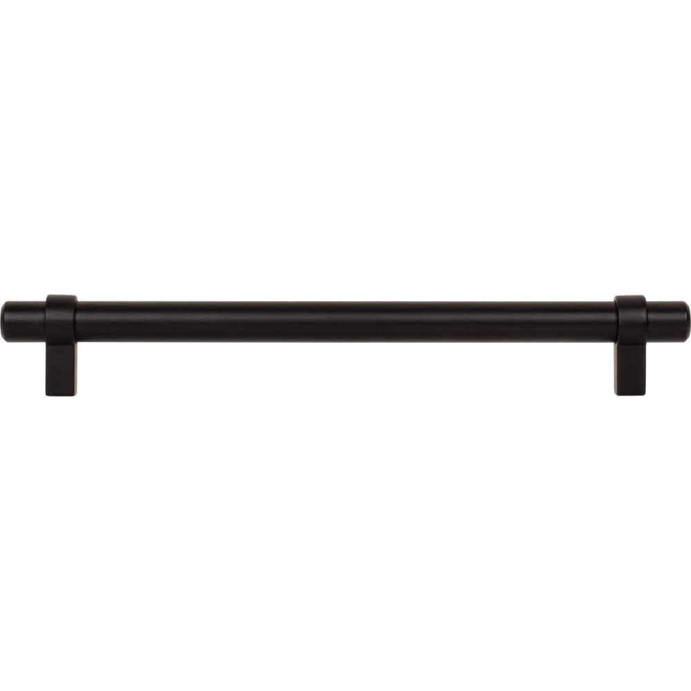 Jeffrey Alexander 5192MB 192 mm Center-to-Center Matte Black Key Grande Cabinet Bar Pull