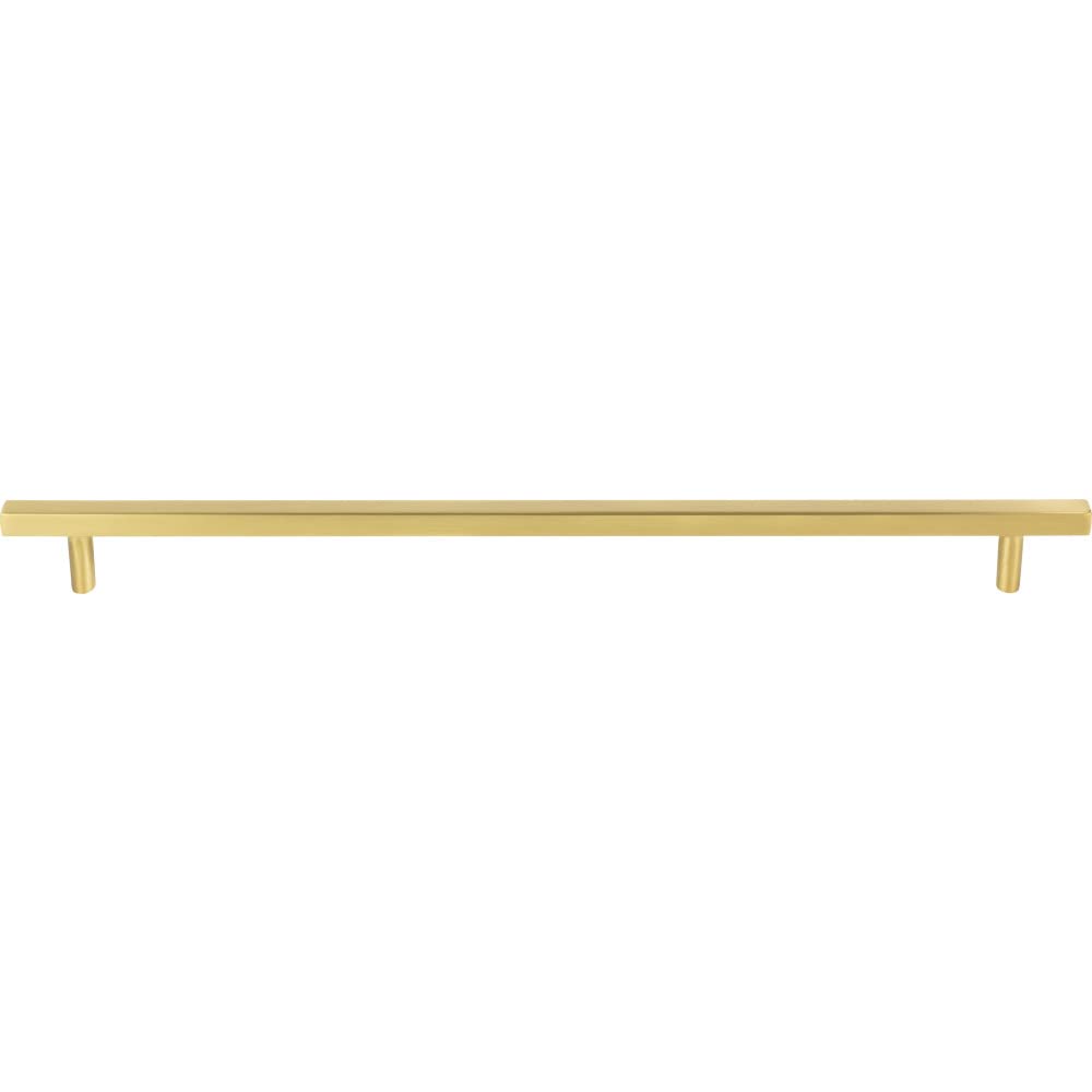 Jeffrey Alexander 845-305BG 305 mm Center-to-Center Brushed Gold Square Dominique Cabinet Bar Pull