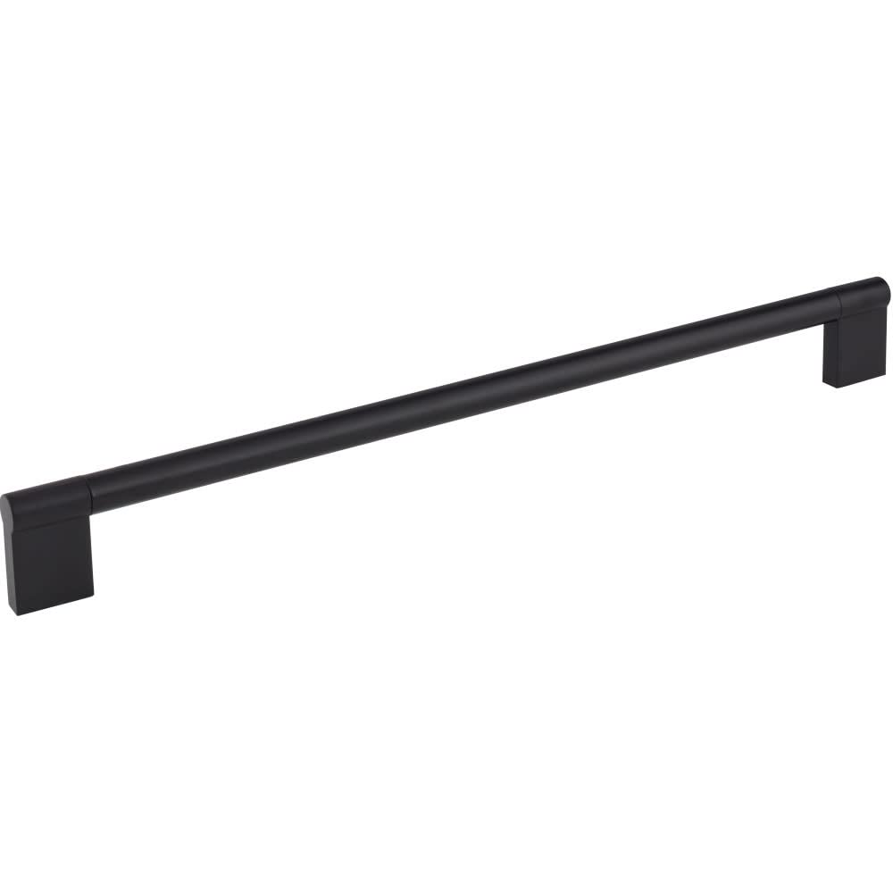 Elements 645-320MB 320 mm Center-to-Center Matte Black Knox Cabinet Bar Pull
