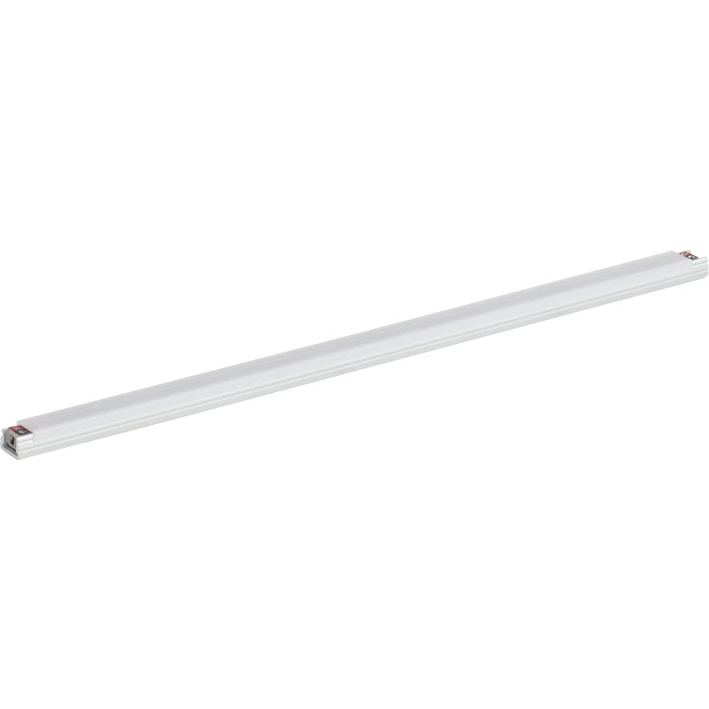Task Lighting LR1P712V18-03W3 14-1/2" 116 Lumens 12-volt Accent Output Linear Fixture, Fits 18" Wall Cabinet, 3 Watts, Flat 007 Profile, Single-white, Soft White 3000K