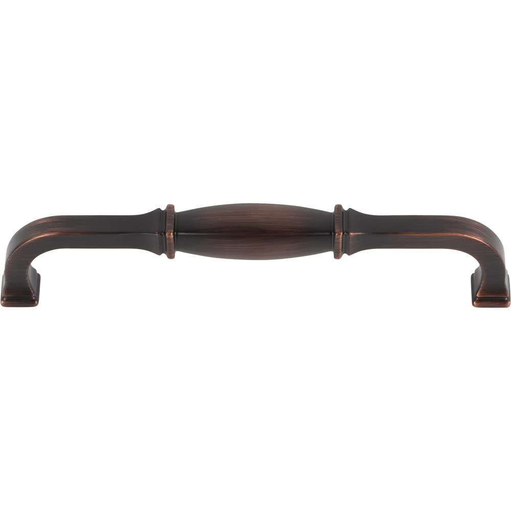 Jeffrey Alexander 278-160DBAC 160 mm Center-to-Center Brushed Oil Rubbed Bronze Audrey Cabinet Pull