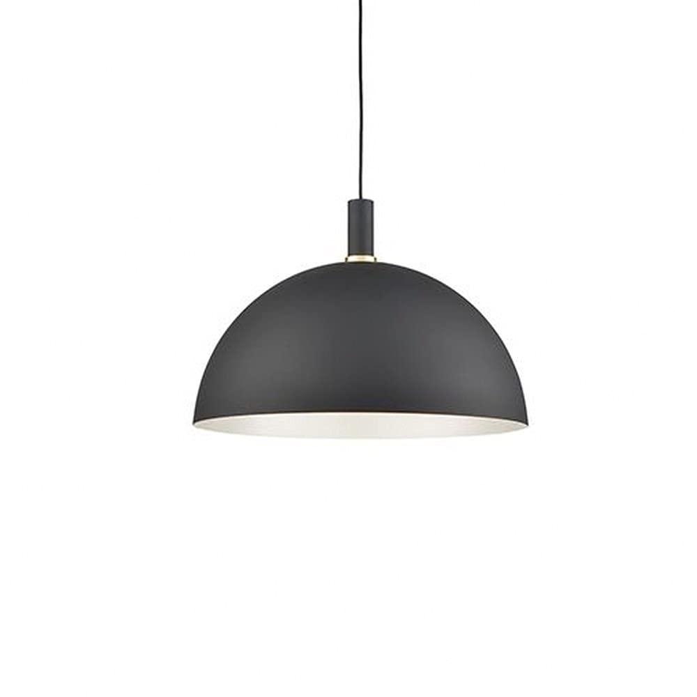 Kuzco 492324-BK/GD ARCHIBALD 24" PD Black with Gold Detail 1 x 60W E26