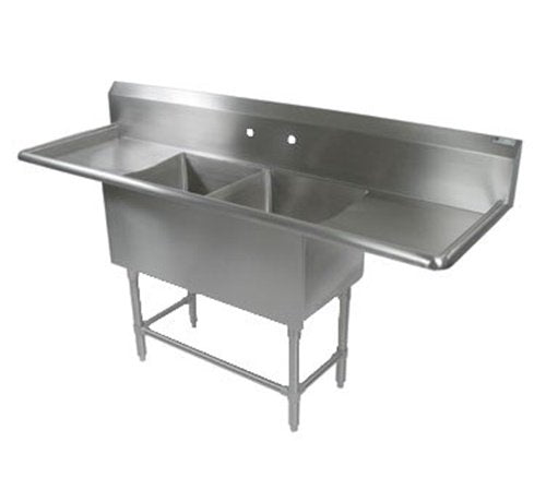 John Boos 2PB18-2D24 2-18X18X12 W/24 DB 16GA