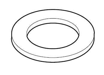 Price Pfister 949-310 Chrome / None Washer, Trip Waste Rubber 949-310 949-3100