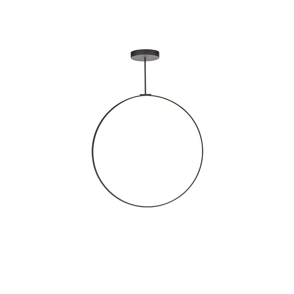 Kuzco PD82536-BK CIRQUE 36" PD Black 120V TRIAC/ELV LED 3000K 90CRI 46W