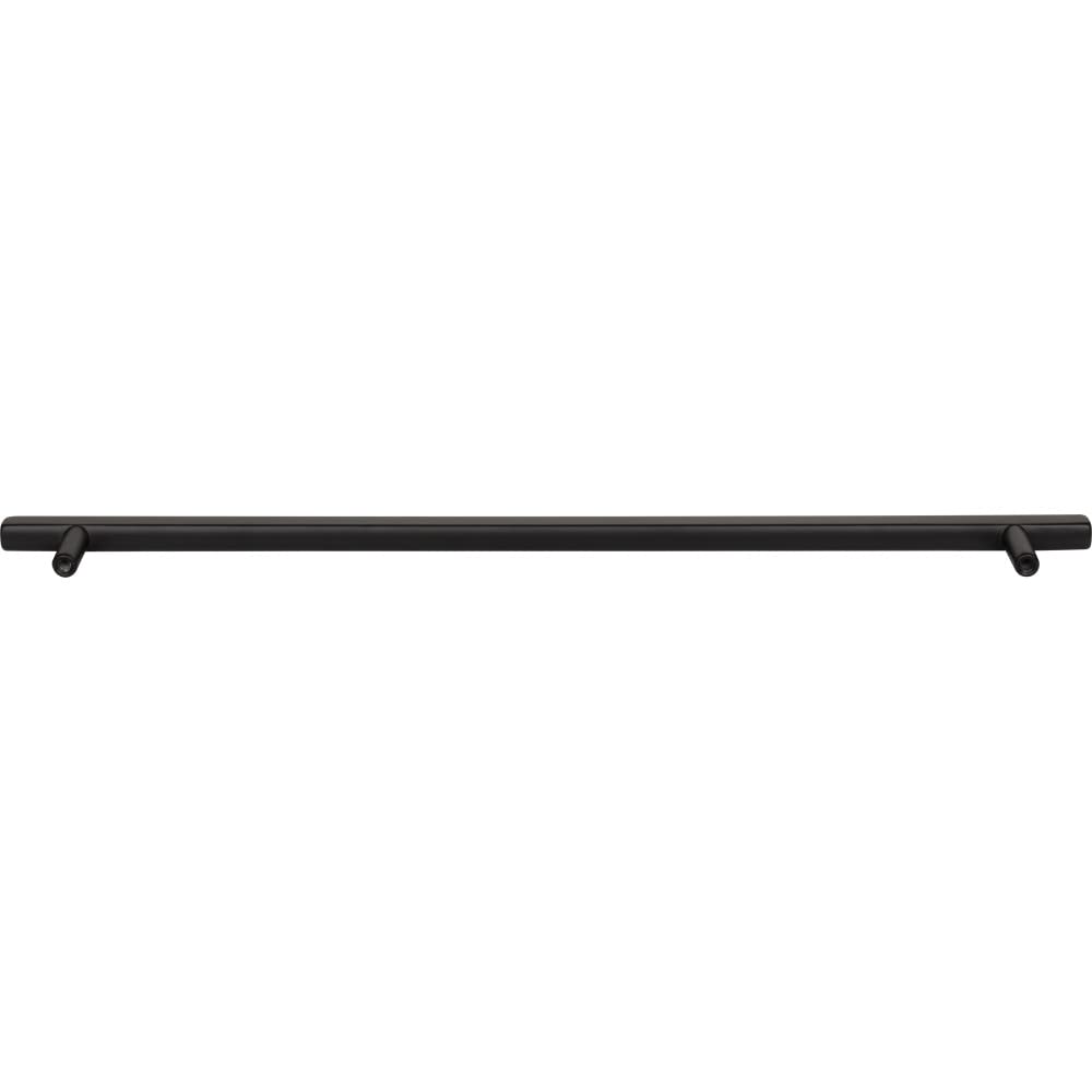 Jeffrey Alexander 845-305MB 305 mm Center-to-Center Matte Black Square Dominique Cabinet Bar Pull