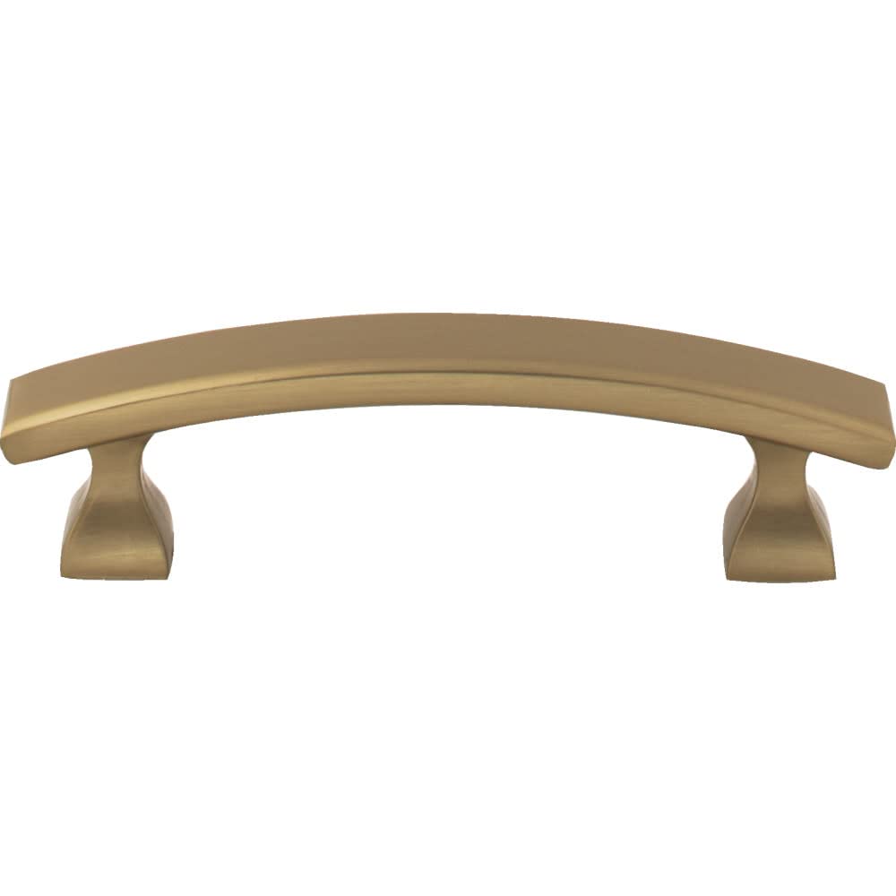 Elements 449-3SBZ 3" Center-to-Center Satin Bronze Square Hadly Cabinet Pull