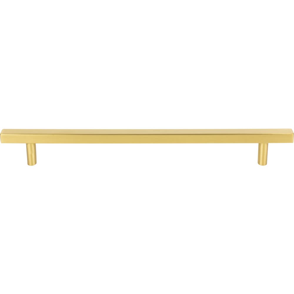 Jeffrey Alexander 845-12BG 12" Center-to-Center Brushed Gold Square Dominique Appliance Handle