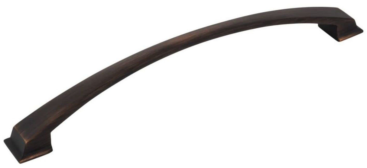 Jeffrey Alexander 944-224DBAC 224 mm Center-to-Center Brushed Oil Rubbed Bronze Arched Roman Cabinet Pull