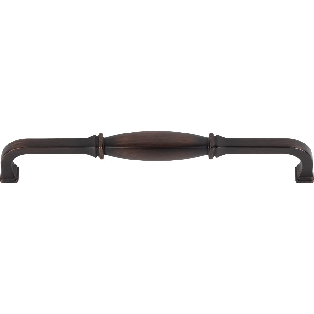 Jeffrey Alexander 278-18DBAC 18" Center-to-Center Brushed Oil Rubbed Bronze Audrey Appliance Handle