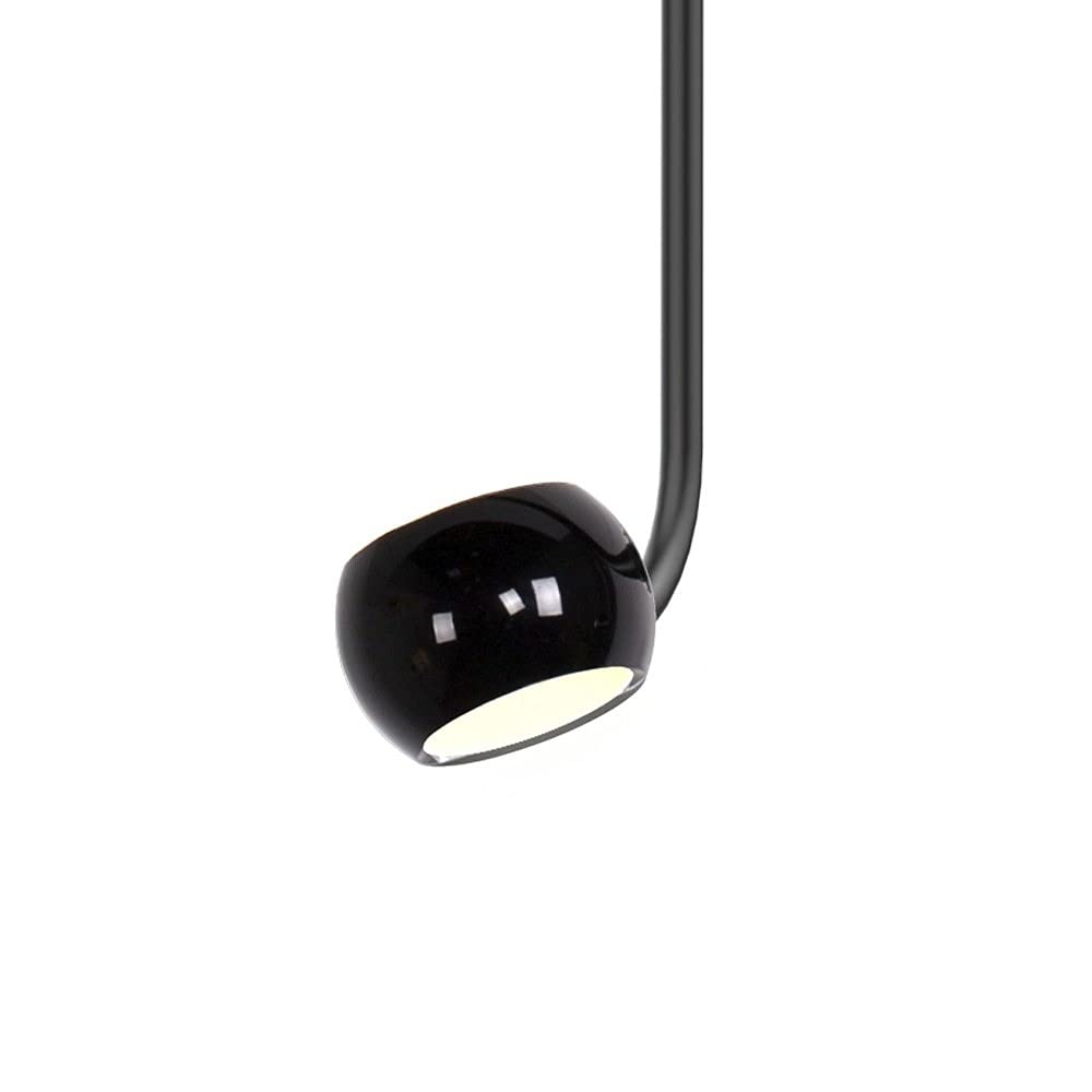 Kuzco PD46604-GBK FLUX 4" PD Gloss Black 120V Touch dimmer LED 3000K 90CRI 10W