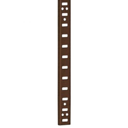 Hardware Resources TRK01-60BRN 60" Brown Single-Track Shelf Standard