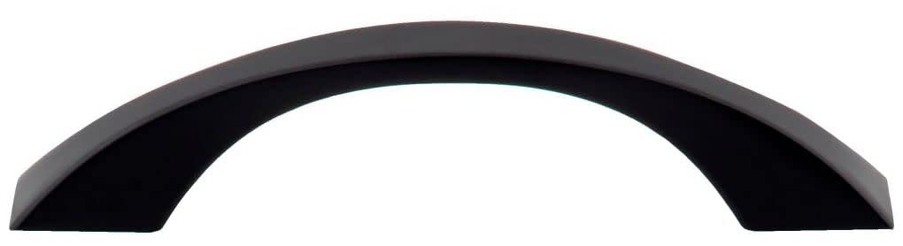 Jeffrey Alexander 767-96MB 96 mm Center-to-Center Matte Black Flared Philip Cabinet Pull