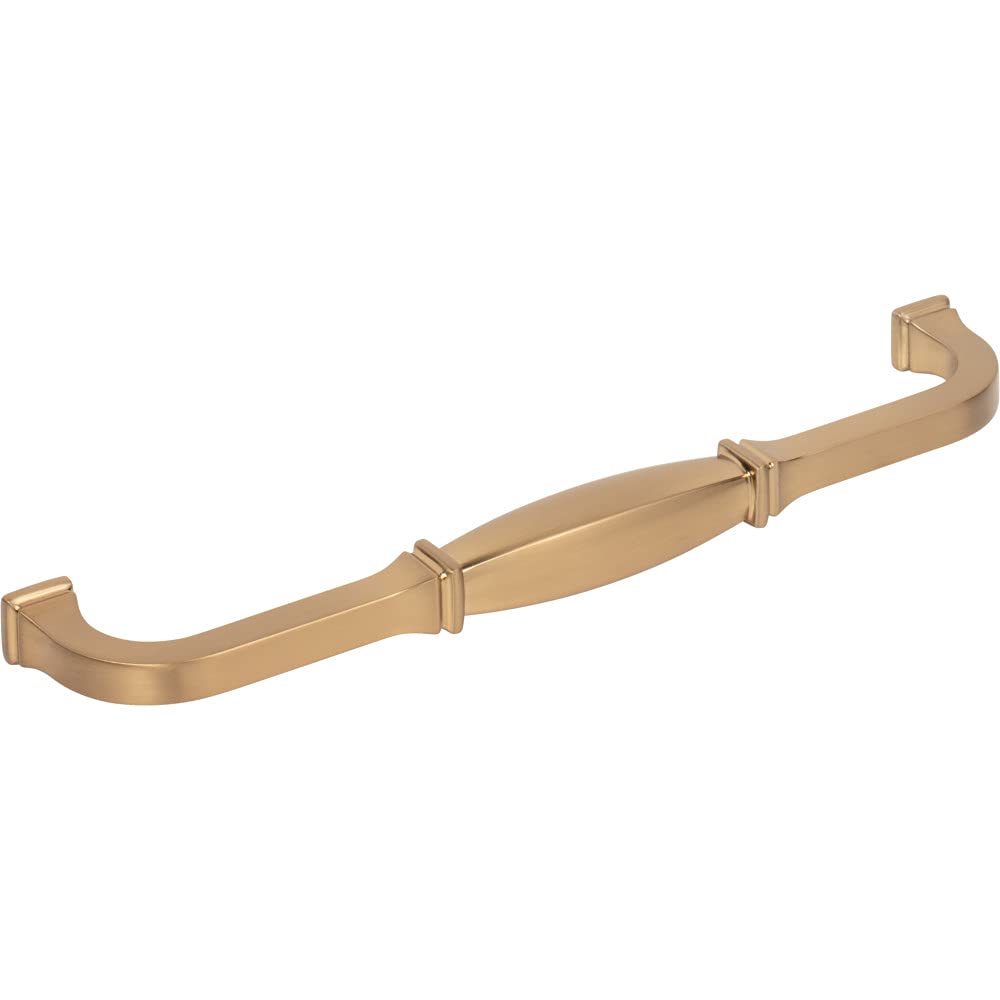 Jeffrey Alexander 278-192SBZ 192 mm Center-to-Center Satin Bronze Audrey Cabinet Pull