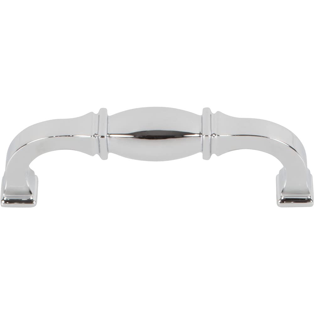 Jeffrey Alexander 278-96PC 96 mm Center-to-Center Polished Chrome Audrey Cabinet Pull