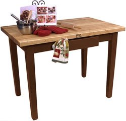 John Boos C4836-CR Rectangular Work Table