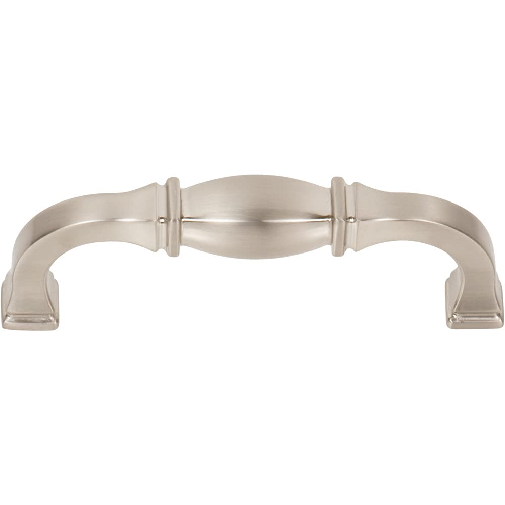 Jeffrey Alexander 278-96SN 96 mm Center-to-Center Satin Nickel Audrey Cabinet Pull